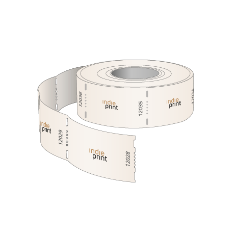 Rollengutscheine (500 Abrisse) Individualdruck